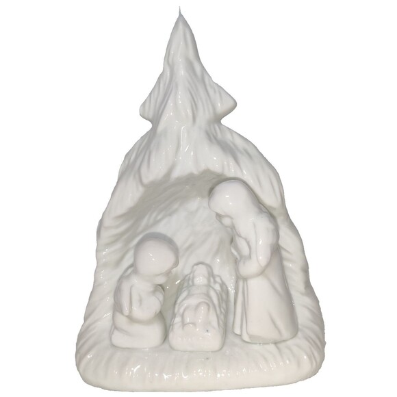 Vintage Christmas Around The World Lighted Nativity Bone China, pre-owned - Picture 2 of 10